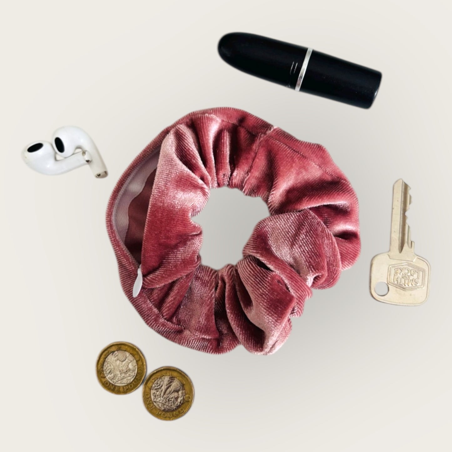 Secret Scrunchie Pink