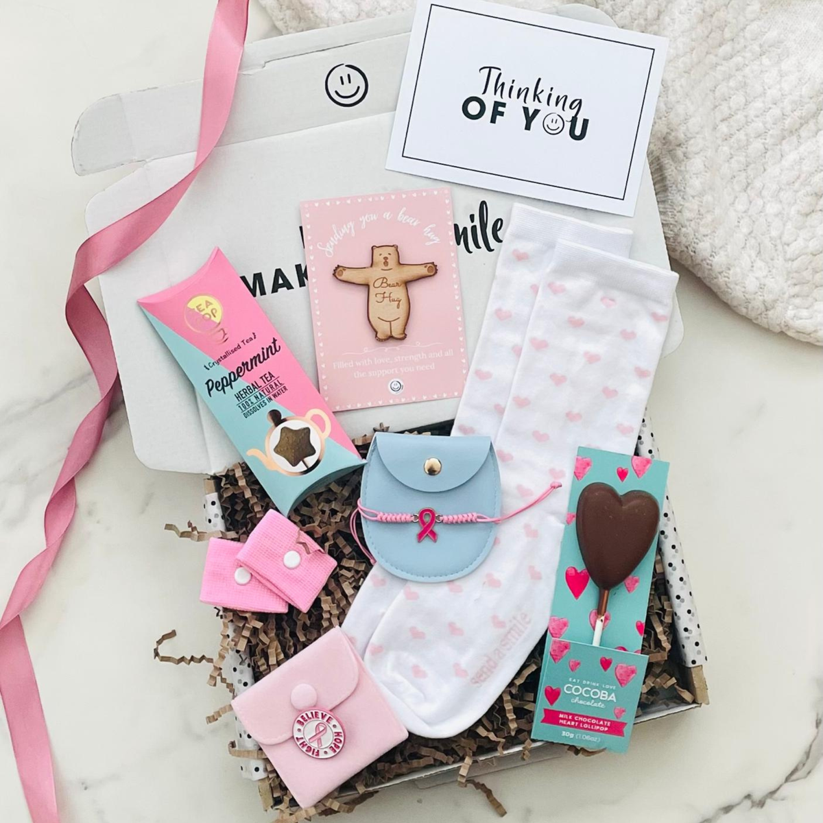 Thinking of You – Breast Cancer Diagnosis Gift Box