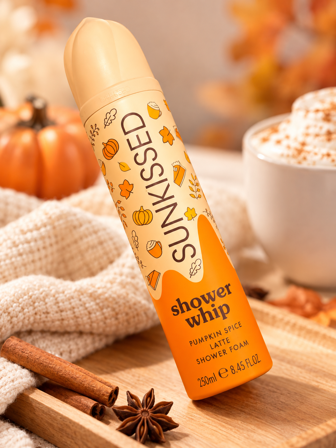 Pumpkin Spice Shower Whip