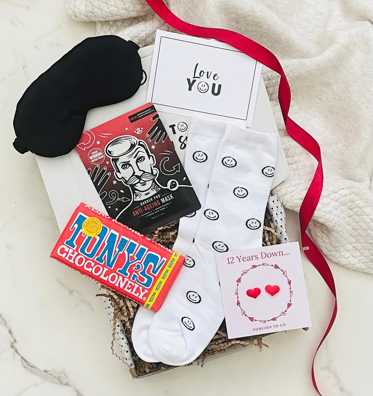 Men’s 12 Year Anniversary Silk Gift Box