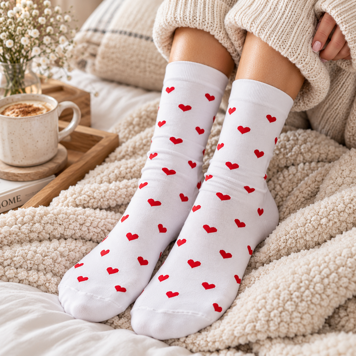 Love Heart Socks