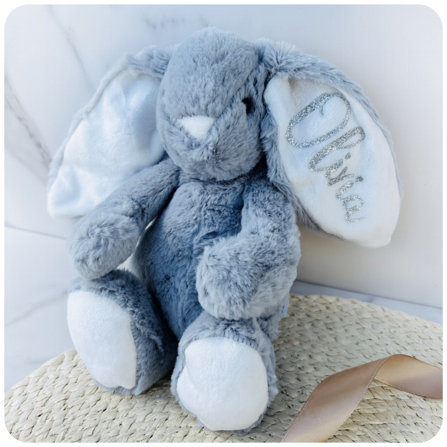 Personalised Name Bunny – New Baby Gift