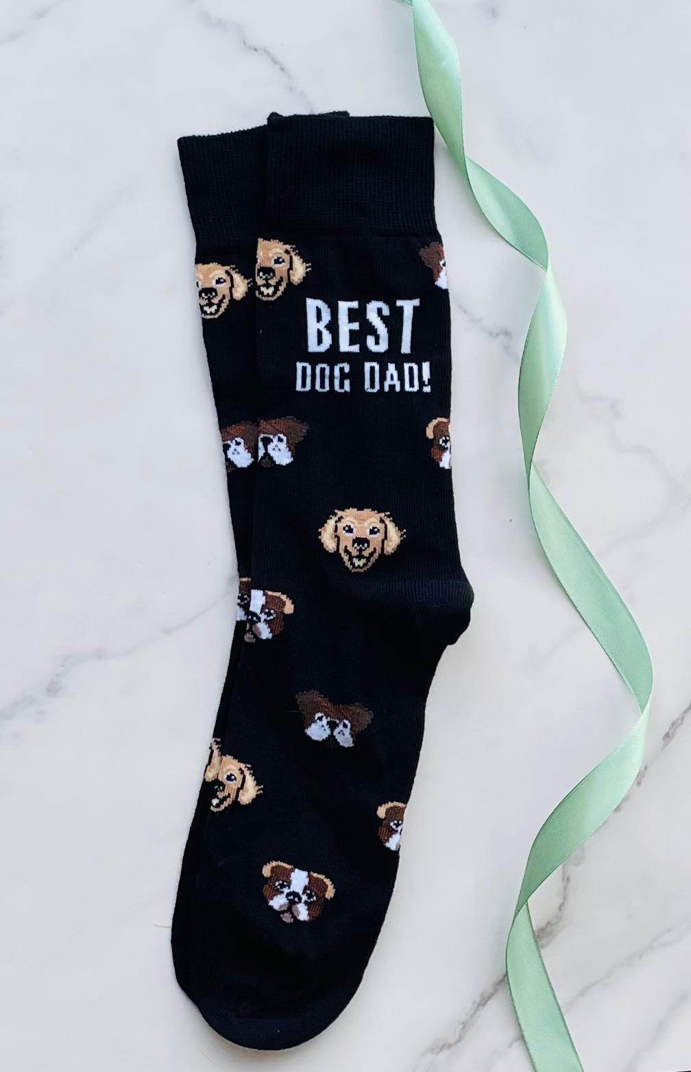 Best Dog Dad Socks