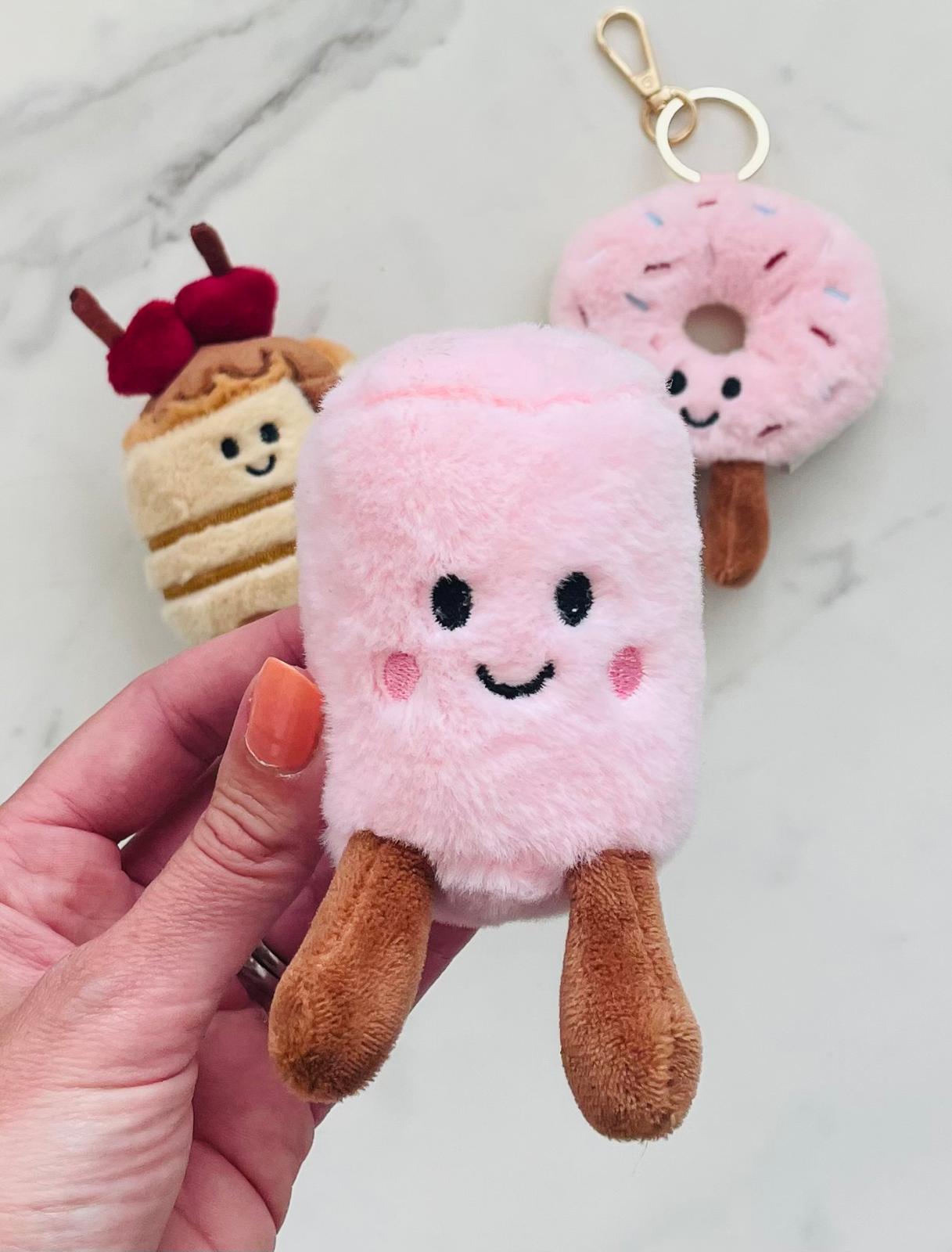Marshmallow Plushie Keyring