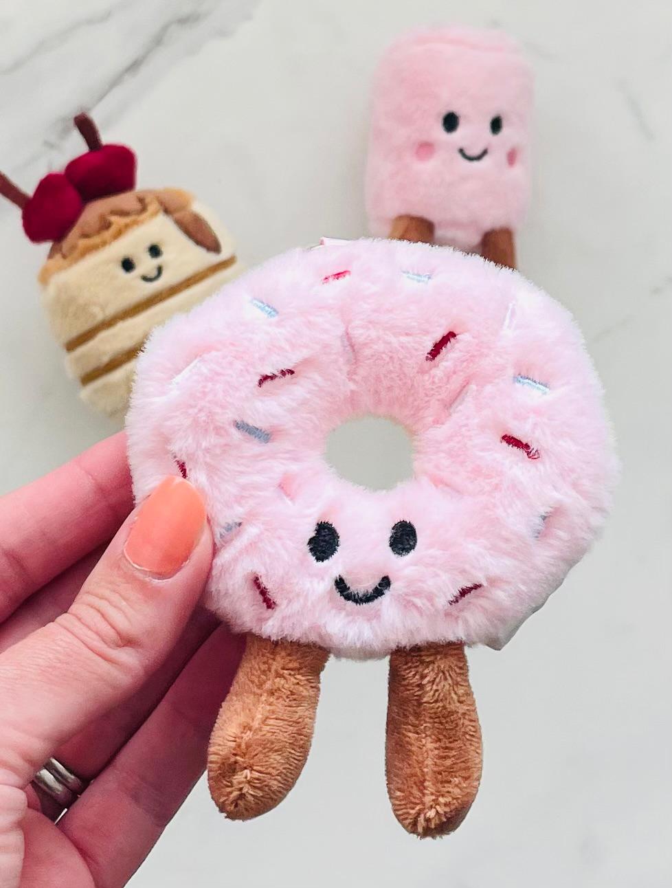 Donut Plushie Keyring