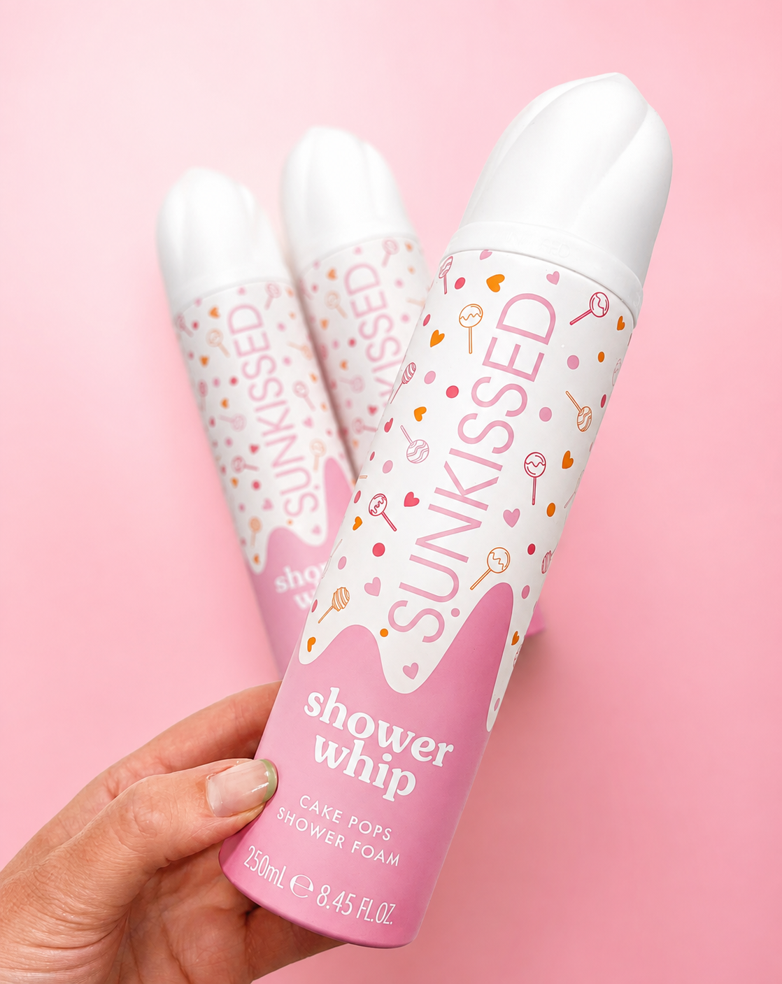 Cake Pops Shower Foam