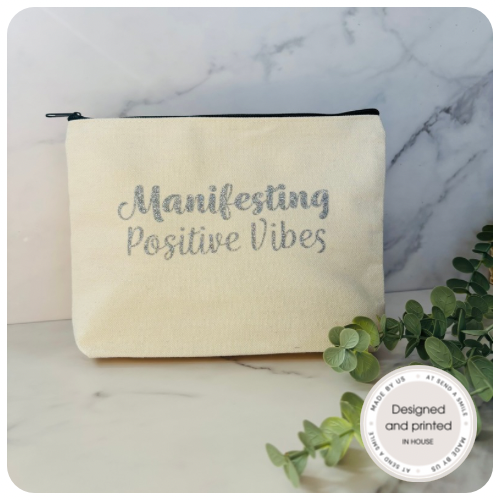 Manifesting Positive Vibes Pouch