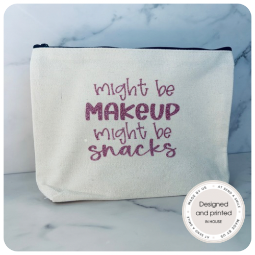 Might Be Make Up, Might Be Snacks Pouch