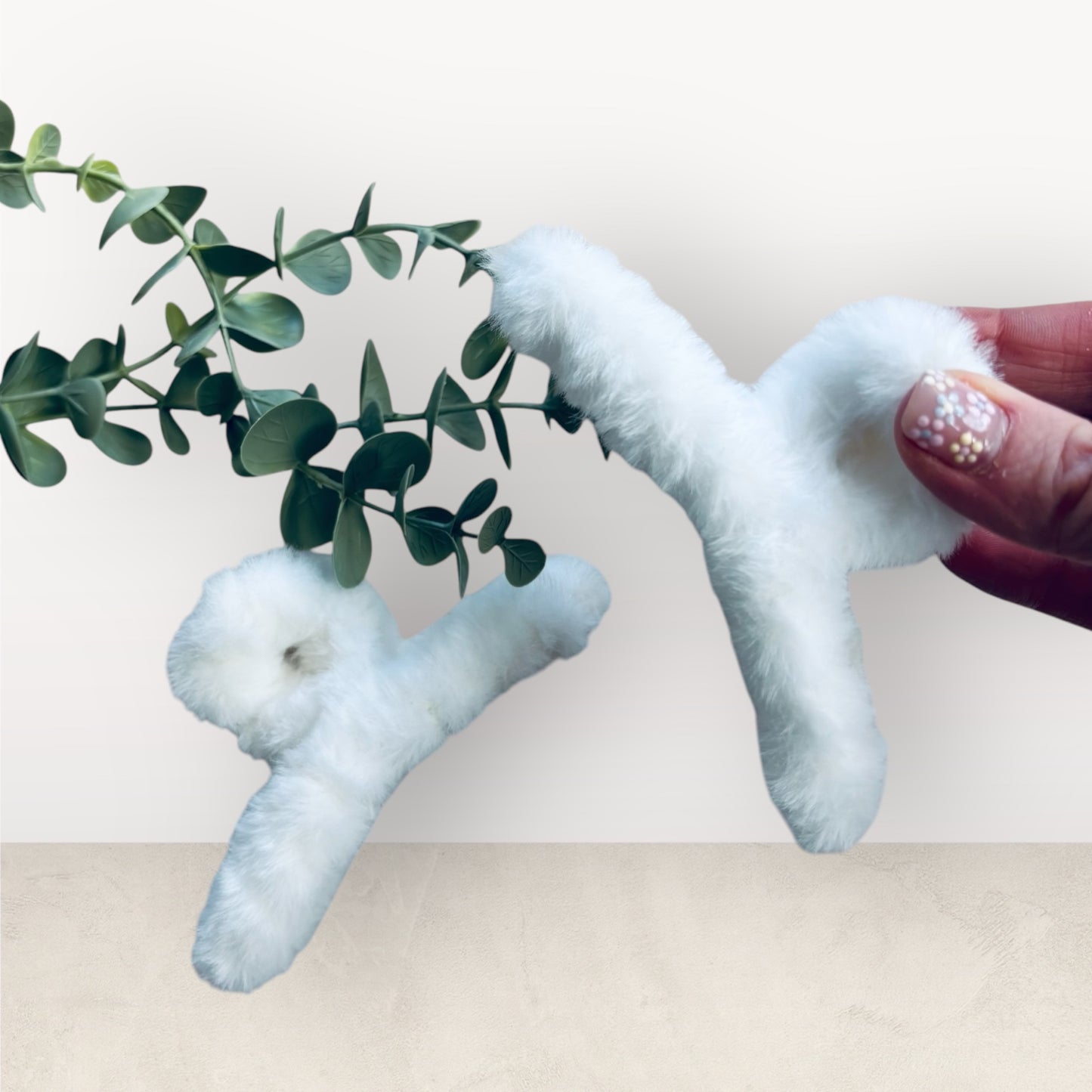 Fluffy Claw Clip