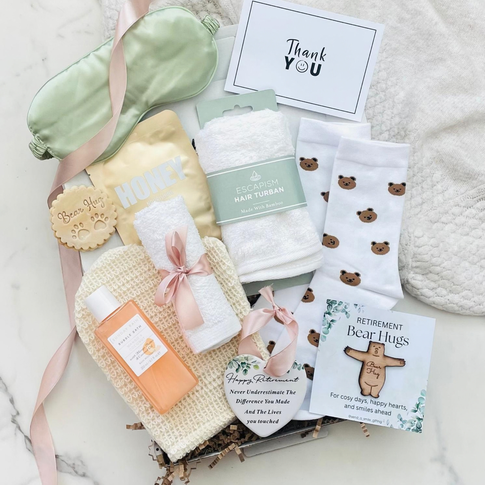Luxury Pamper Hamper | Happy Retirement Bear Hug