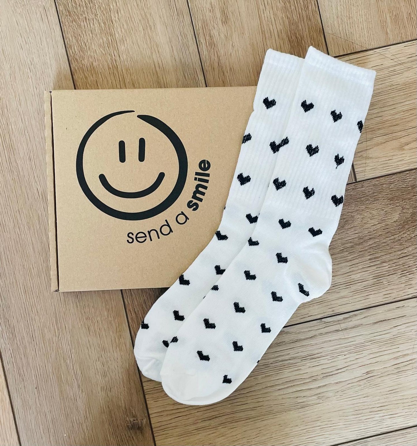 Black Heart Socks