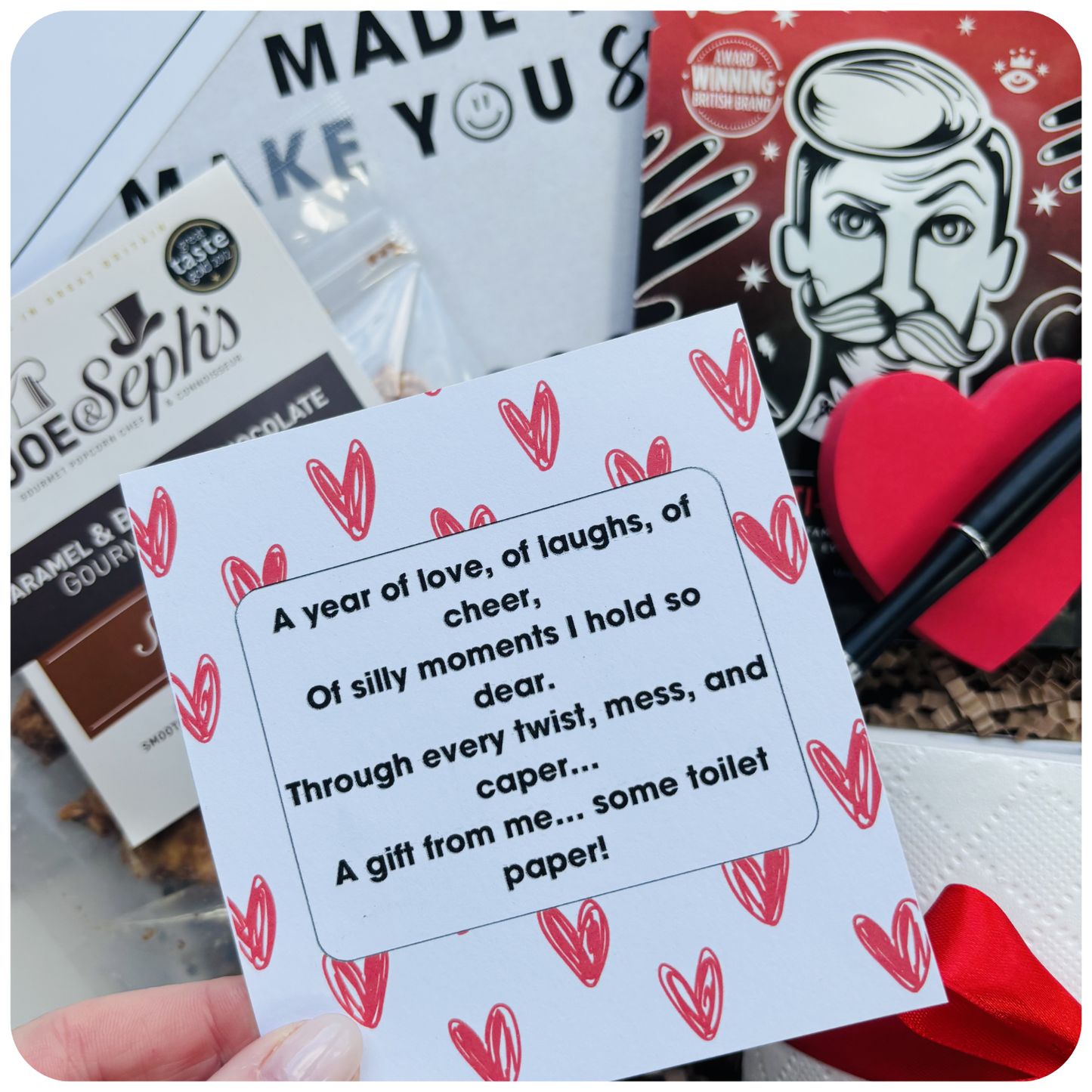Paper Anniversary Gift Box for Him – 1st Wedding Anniversary