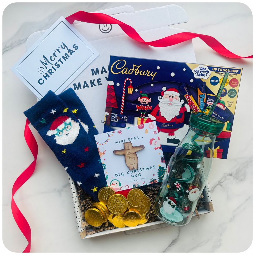 Children's Christmas Burr Basket